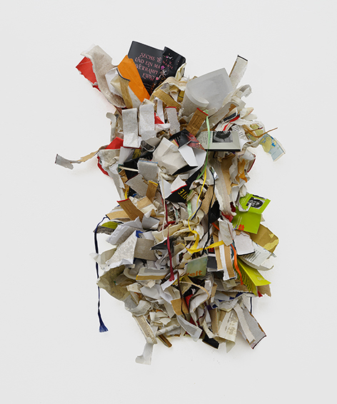 Alone on a Wide, Wide Sea, Buchumschläge, Schrauben, ca.: 70 x 40 x 10 cm, 2025