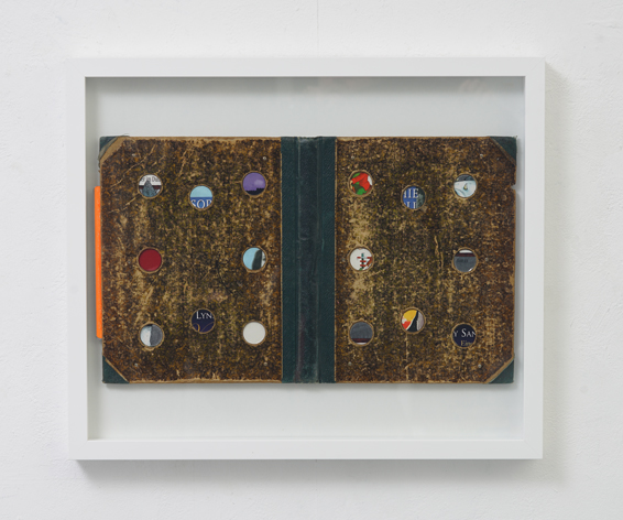 Sophie Scholl, book covers, screws, 64 x 54 x 5 cm, 2022